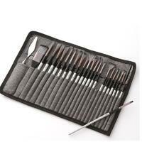 Без бренда «Коробка 50 шт.: Набор кистей для рисования в чехле, премиум набор (23 нейлоновых кисти, 1 мастихин)» в Набережных Челнах