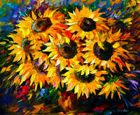 Без бренда «Собранный букет подсолнухов» в Набережных Челнах в интернет-магазине  Без бренда «Собранный букет подсолнухов» в Набережных Челнах