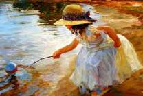 Без бренда «Девочка пытается спасти мяч» в Набережных Челнах в интернет-магазине  Без бренда «Девочка пытается спасти мяч» в Набережных Челнах