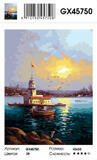 Картина по номерам 40x50 Стамбульский пейзаж