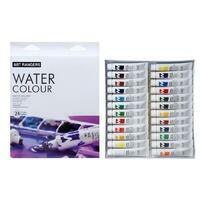 Без бренда «Коробка 24 шт.: Краски акварель «Две картинки» в тюбиках 24 шт. по 12 мл» в Набережных Челнах