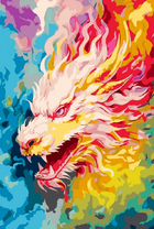 Без бренда «Разноцветный огненный дракон» в Набережных Челнах в интернет-магазине  Без бренда «Разноцветный огненный дракон» в Набережных Челнах