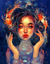 Без бренда «Девушка и карпы кои» в Набережных Челнах