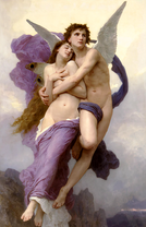 Рыжий кот, девушка и ангел