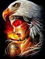 Девушка-орлица