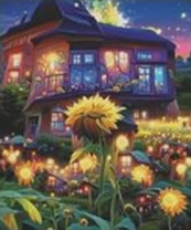 Без бренда «Сказочный домик и поле подсолнухов» в Набережных Челнах