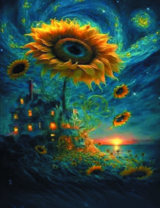 Без бренда «Фэнтези сюжет с подсолнухом» в Набережных Челнах